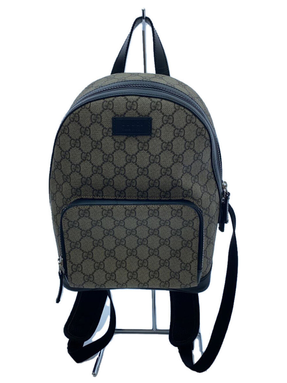 Gucci Backpack Rucksack Daybag GG Supreme Beige Cream All over